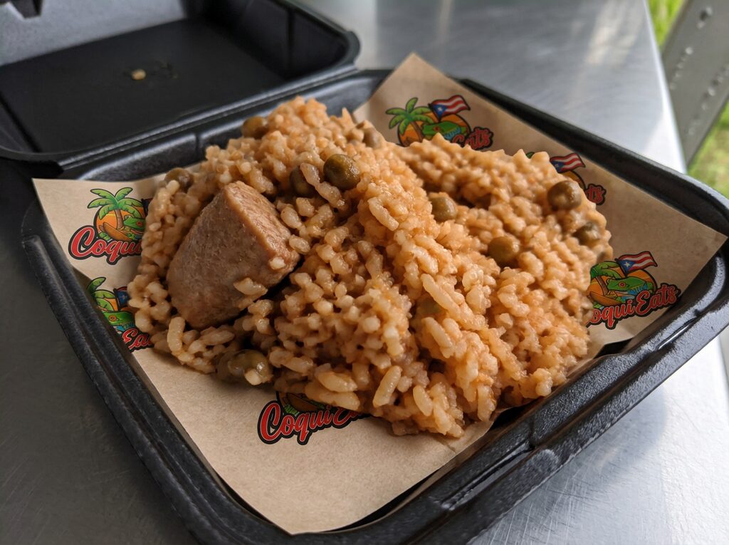 Arroz con Gandules — Rice w/ Pigeon Peas